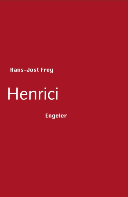 Обложка книги Henrici, Hans-Jost Frey