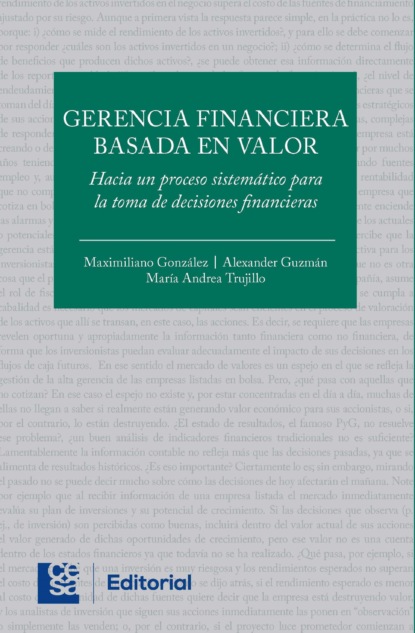 Maximiliano González - Gerencia financiera basada en valor