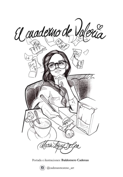 Обложка книги El cuaderno de Valeria, María López De Gea