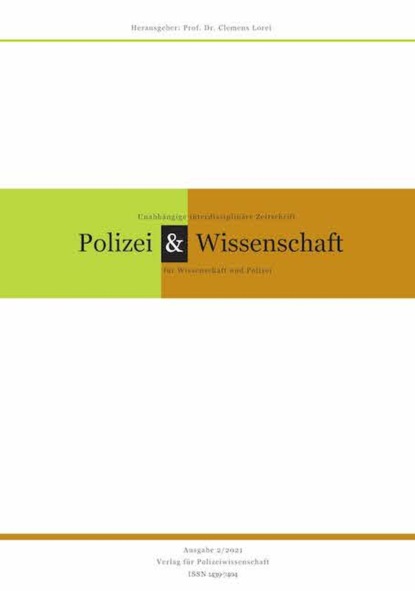 

Zeitschrift Polizei & Wissenschaft