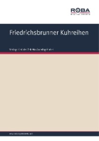Siegfried Bethmann - Friedrichsbrunner Kuhreihen