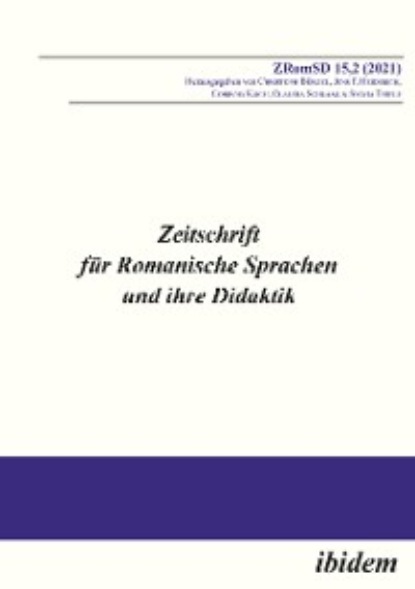 

Zeitschrift für Romanische Sprachen und ihre Didaktik