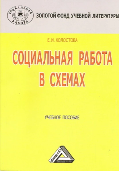 Обложка книги Социальная работа в схемах, Евдокия Ивановна Холостова