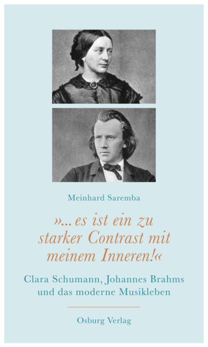 ... es ist ein zu starker Contrast mit meinem Inneren! (Meinhard Saremba). 