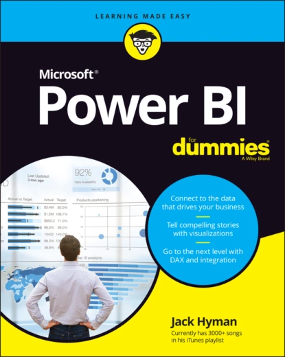 Обложка книги Microsoft Power BI For Dummies, Jack A. Hyman