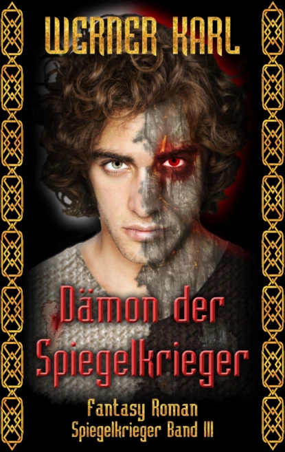 Обложка книги Dämon der Spiegelkrieger, Werner Karl