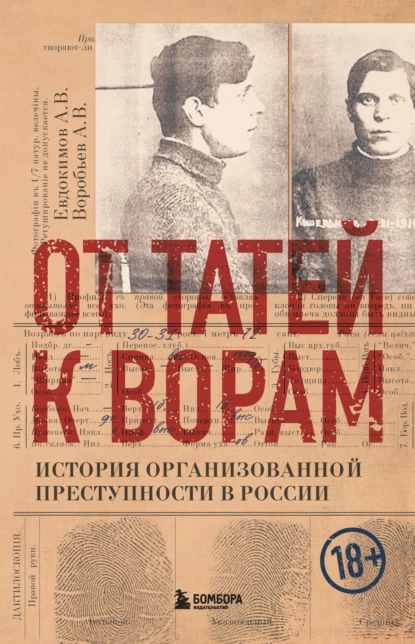 Обложка книги От татей к ворам. История организованной преступности в России, Александр Воробьев