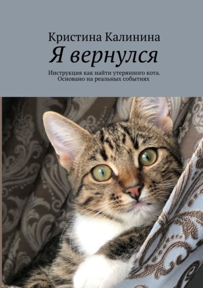 Я вернулся. Инструкция как найти утерянного кота. Основано на реальных  событиях, Кристина Калинина – скачать книгу fb2, epub, pdf на ЛитРес