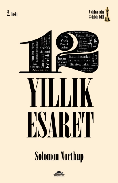 Обложка книги 12 yıllık esaret, Соломон Нортап