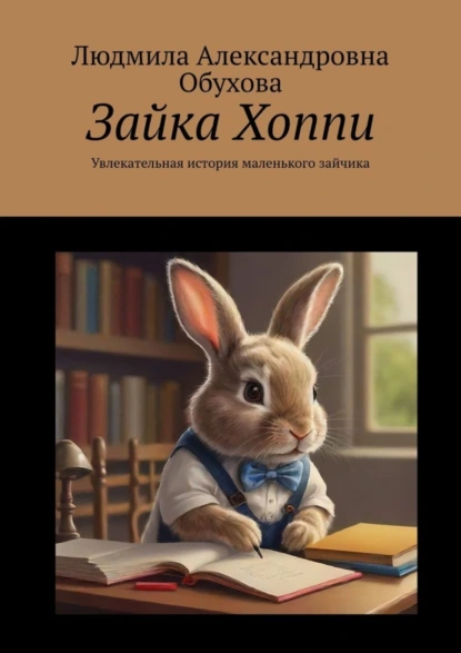 Обложка книги Зайка Хоппи, Людмила Александровна Обухова