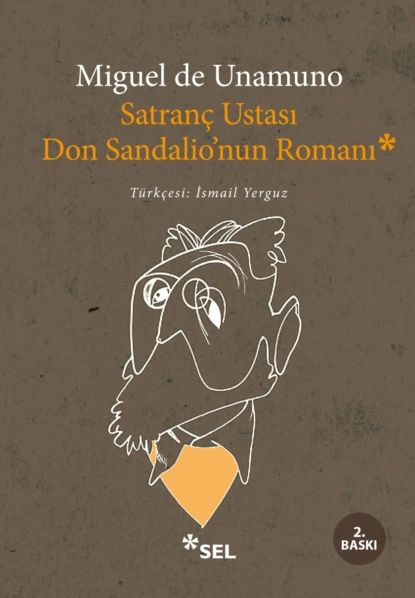 Обложка книги Satranç Ustası Don Sandalio'nun Romanı, Мигель де Унамуно