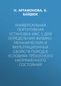 Универсальная портативная установка ИФС-1 для определения физико-механических и фильтрационных свойств пород в условиях трёхосного напряжённого состояния