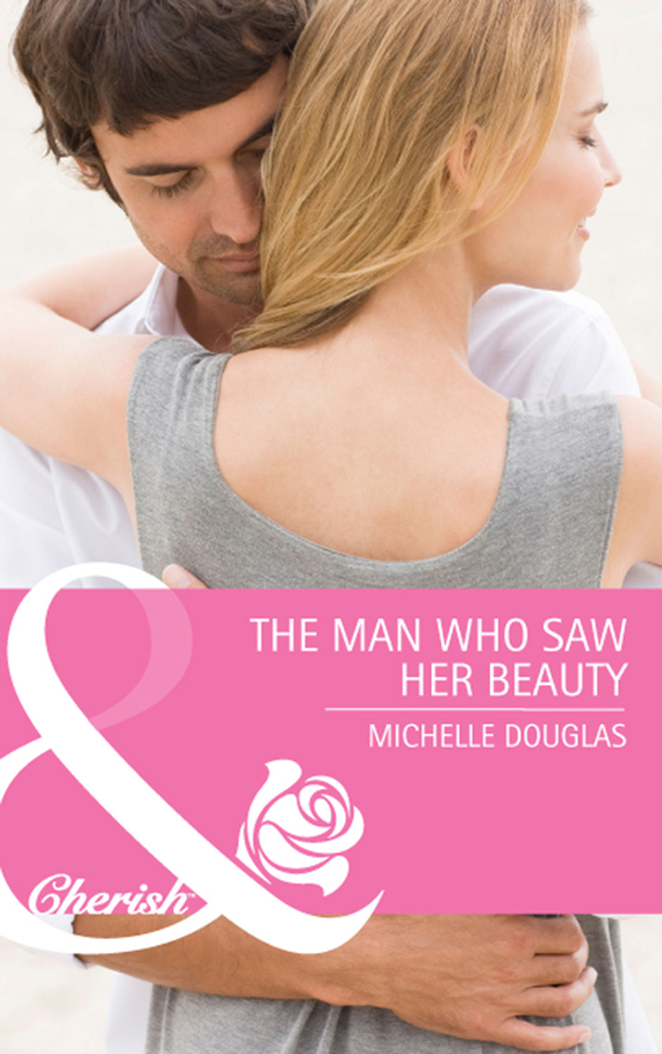She saw the man